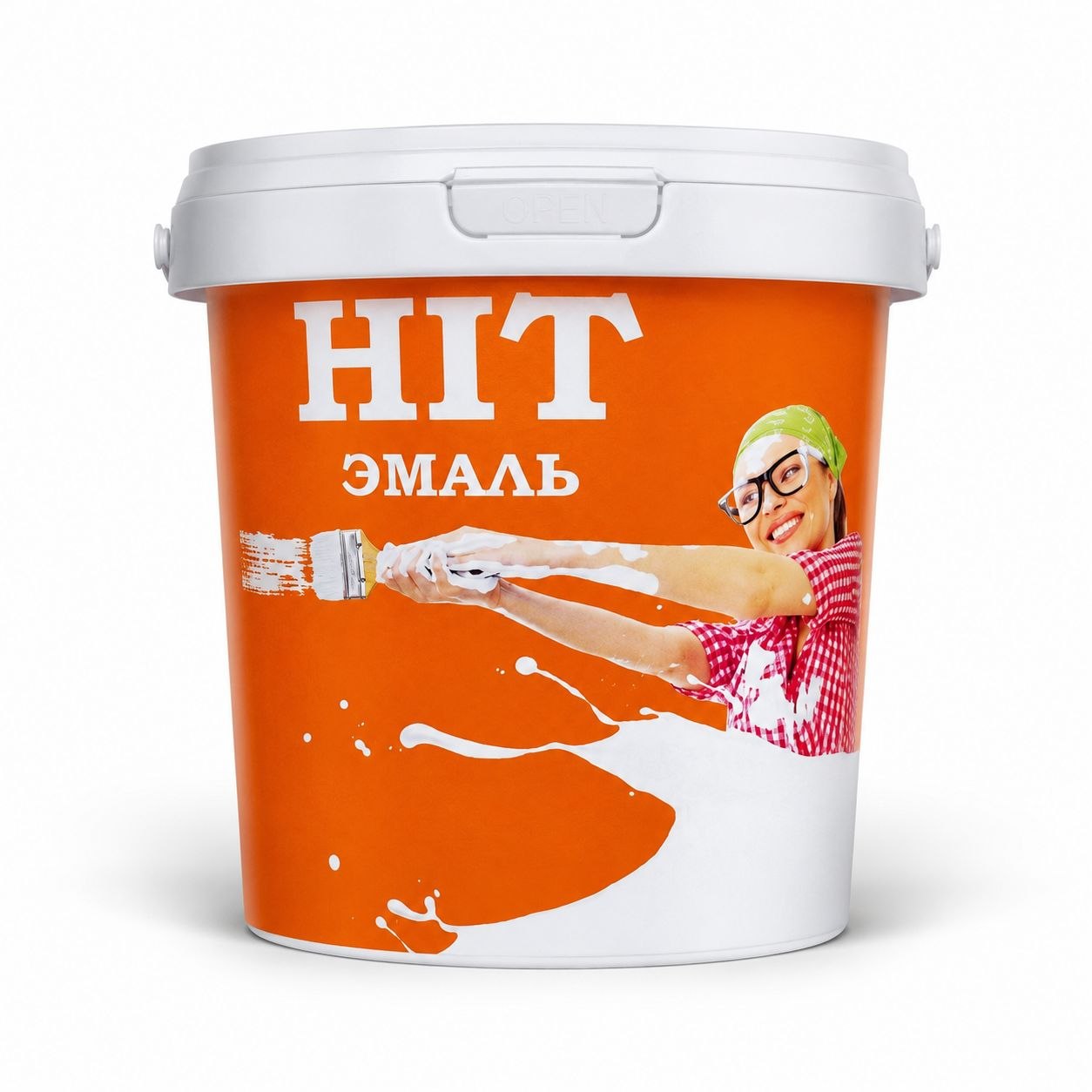 Водно-дисперсионная акриловая HIT ЭМАЛЬ 2,5кг